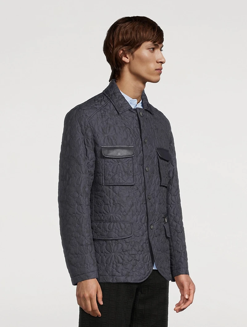 Short Quilted Jacket