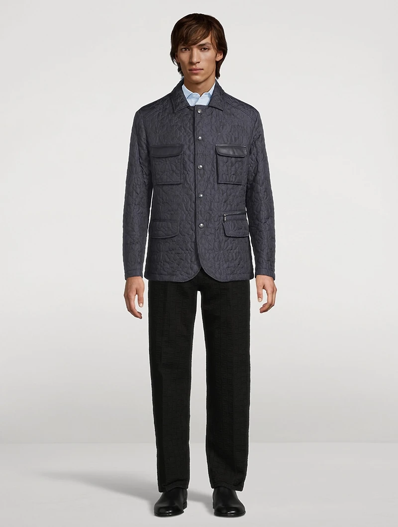 Short Quilted Jacket