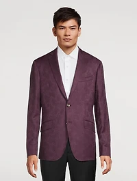 Wool Paisley Jacquard Jacket