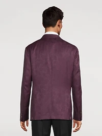 Wool Paisley Jacquard Jacket