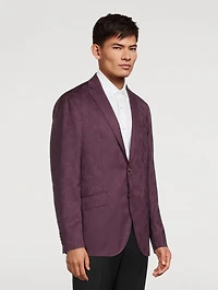 Wool Paisley Jacquard Jacket