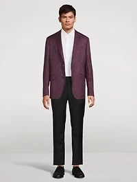 Wool Paisley Jacquard Jacket