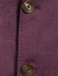 Wool Paisley Jacquard Jacket