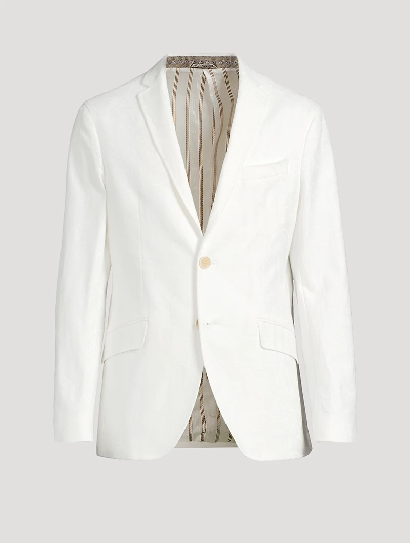 Roma Cotton Jacquard Jacket
