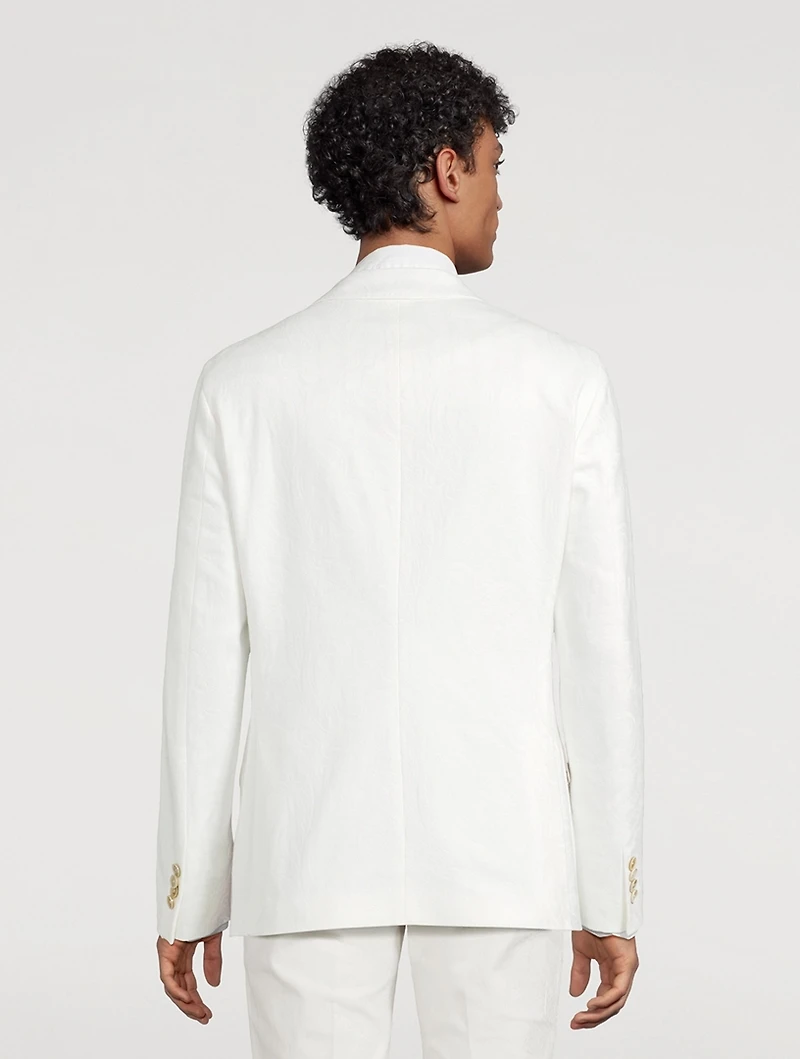 Roma Cotton Jacquard Jacket