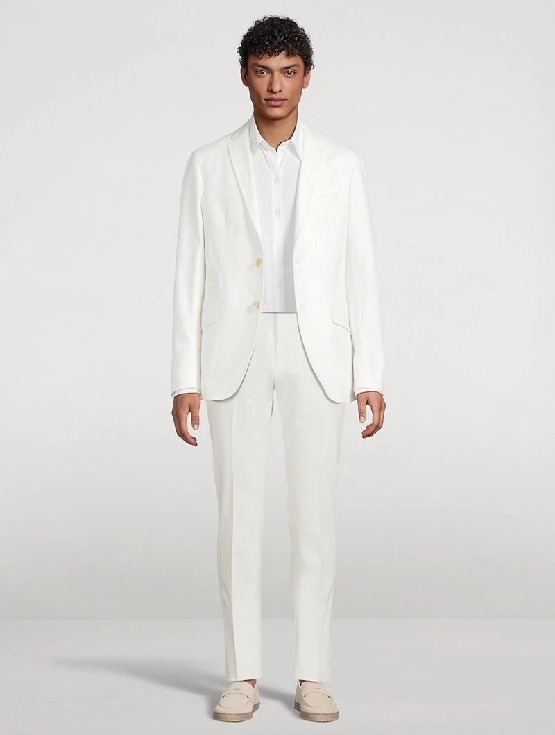 Roma Cotton Jacquard Jacket