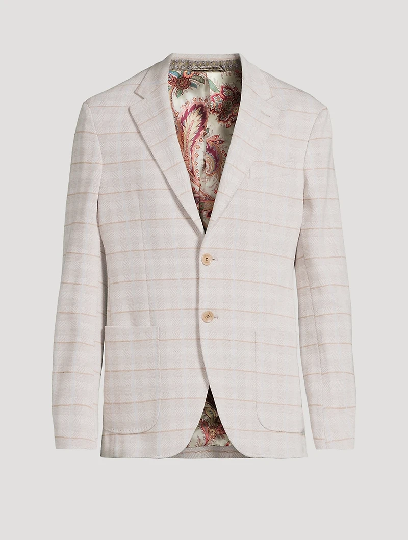 Cotton And Wool Sport Jacket