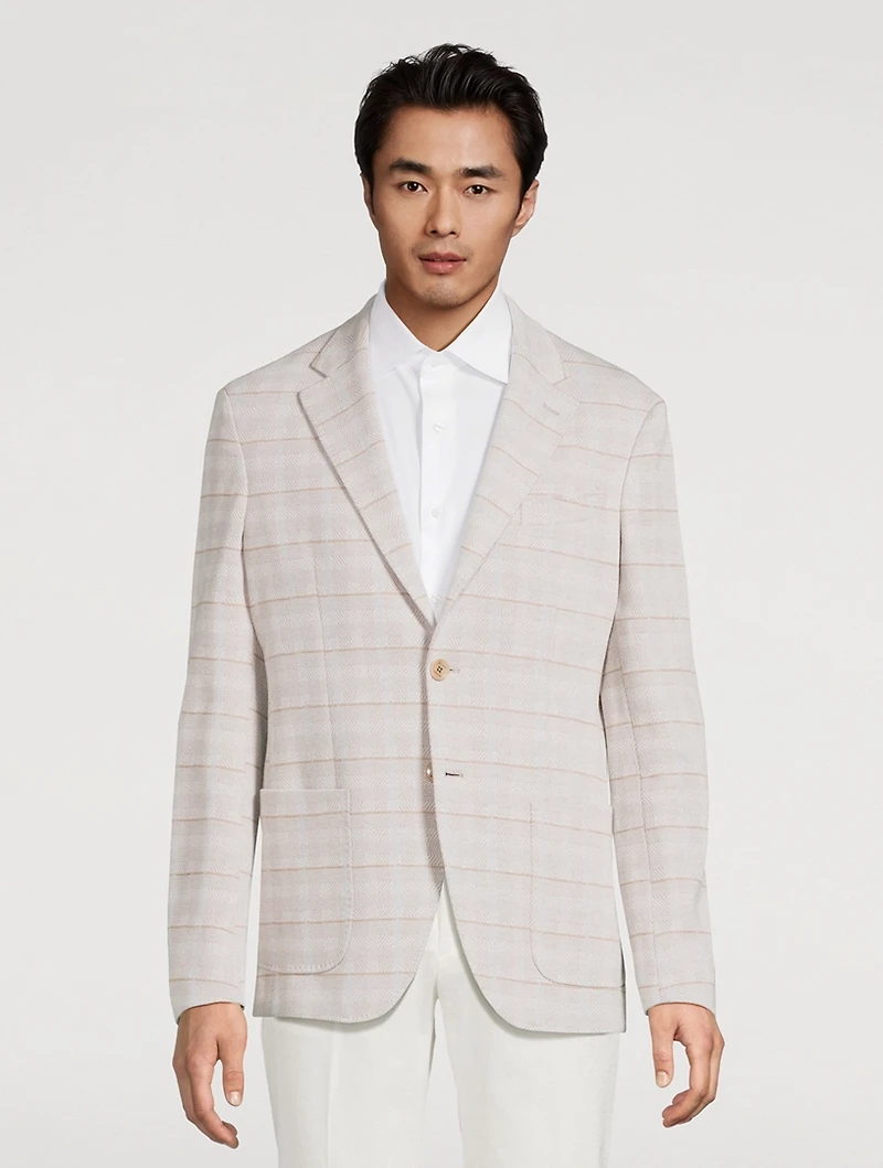 Cotton And Wool Sport Jacket