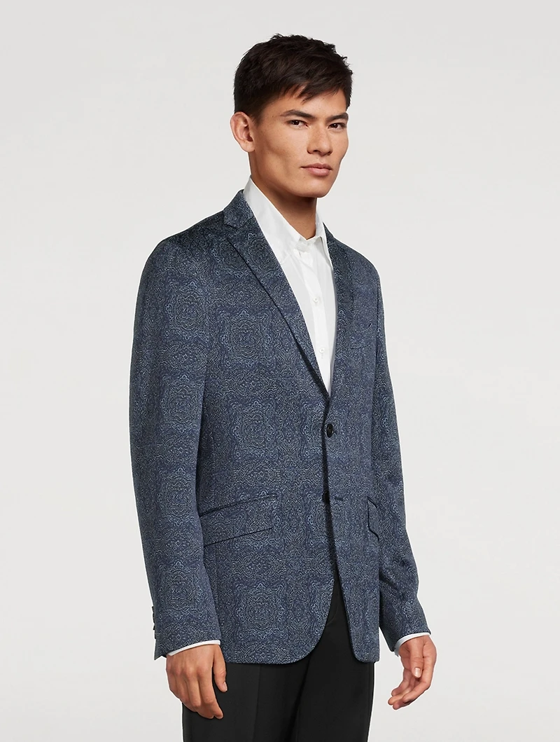 Roma Cotton Printed Jacket