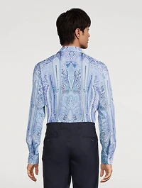 Cotton Shirt Paisley Print