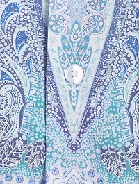 Cotton Shirt Paisley Print
