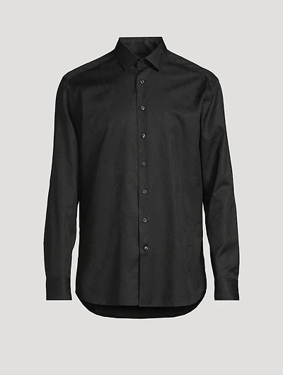 Cotton Jacquard Shirt