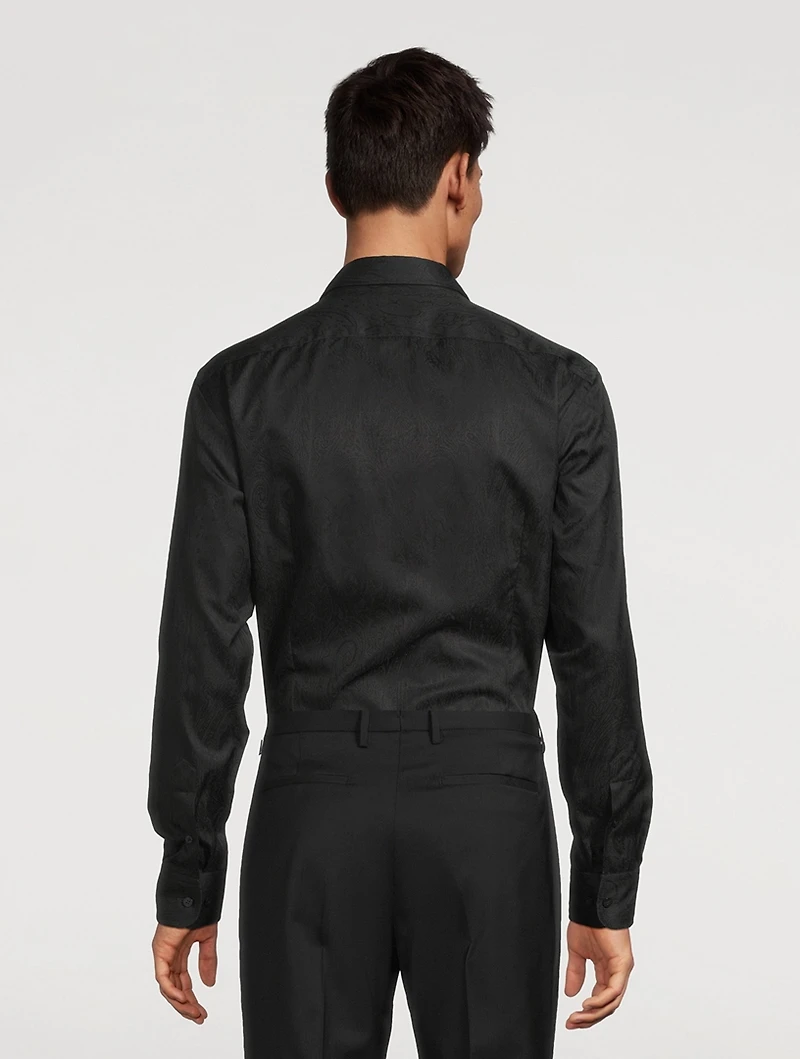 Cotton Jacquard Shirt
