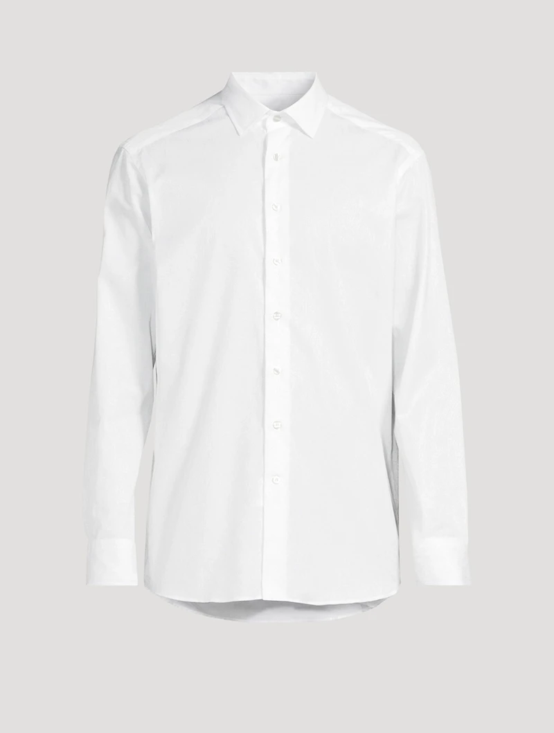 Cotton Jacquard Shirt
