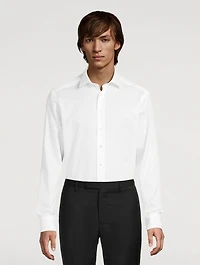 Cotton Jacquard Shirt