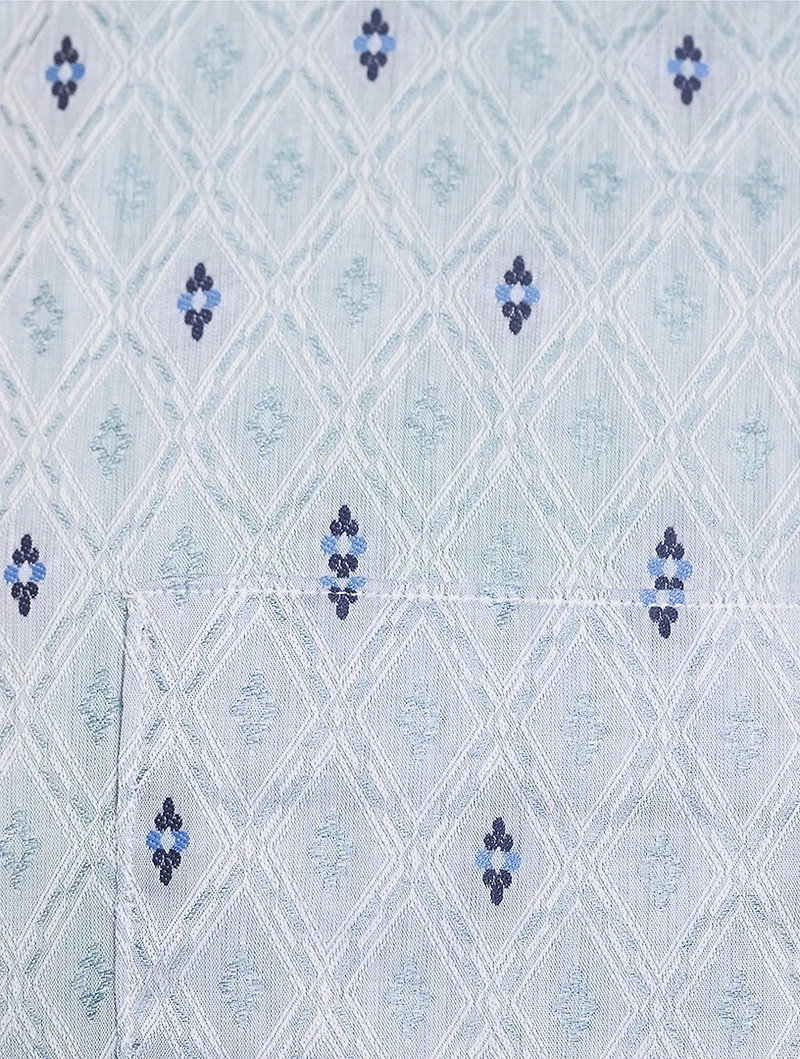 Cotton-Blend Printed Shirt