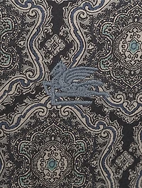 Cotton T-Shirt Floral Paisley Print
