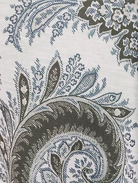 Cotton T-Shirt Floral Paisley Print