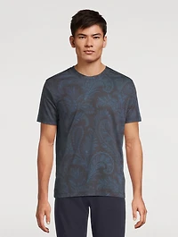 Short-Sleeve T-Shirt Paisley Print
