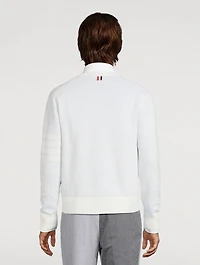 4-Bar Linen And Cotton Sweater