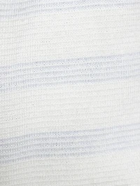 4-Bar Linen And Cotton Sweater