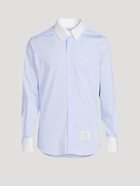 Poplin Shirt Stripe Print