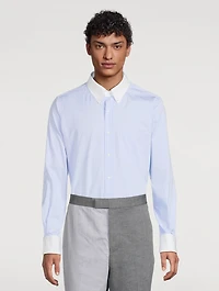 Poplin Shirt Stripe Print
