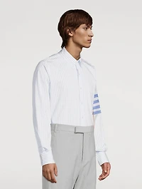 4-Bar Long-Sleeve Shirt Pinstripe Print