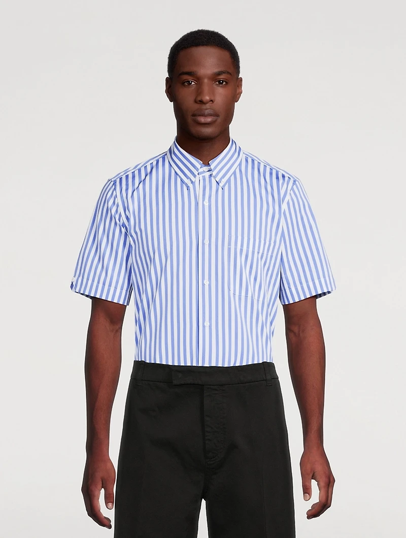 Striped Short-Sleeve Shirt