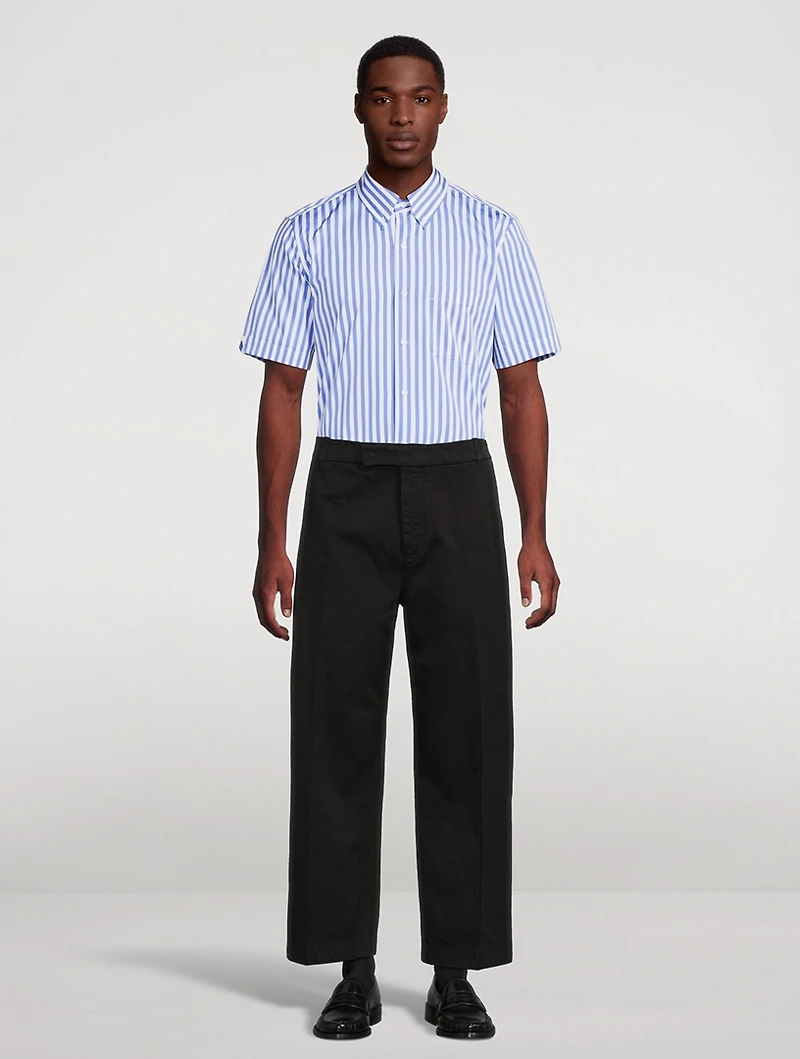 Striped Short-Sleeve Shirt