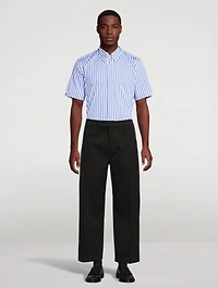 Striped Short-Sleeve Shirt