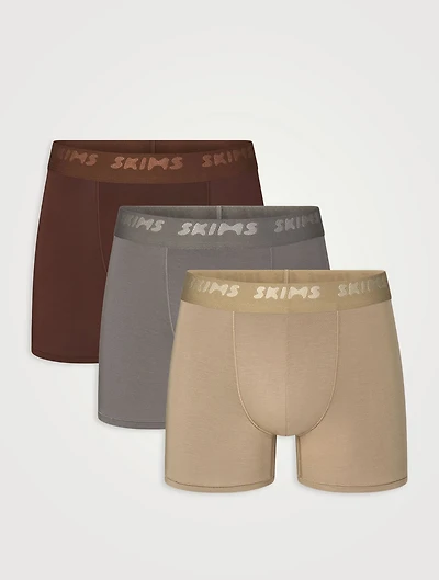 SKIMS Stretch 3" Boxer Brief 3-Pack