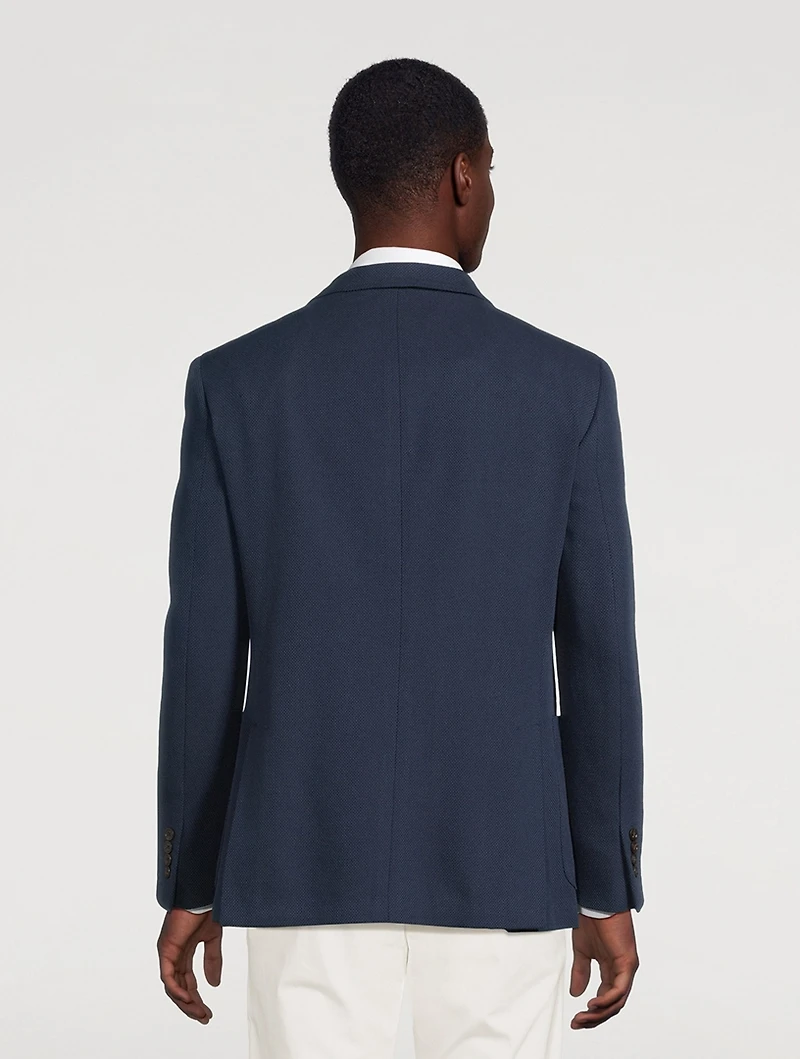 Soft Cotton-Blend Jacket