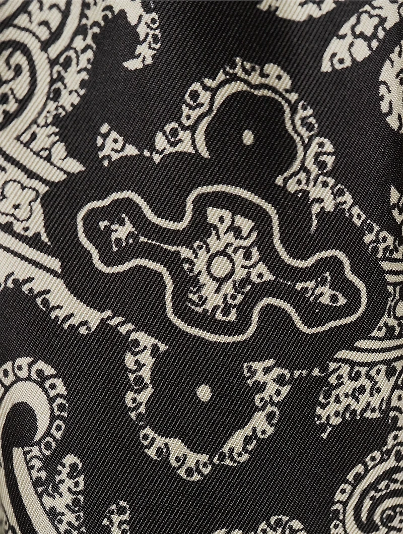Frances Silk Shorts Bandana Print