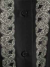 Frances Silk Shirt Bandana Print