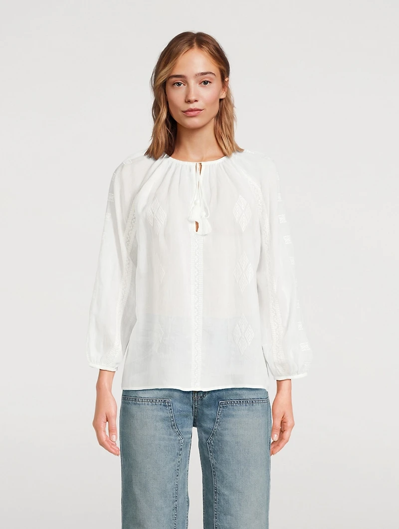 Cristo Ramie Blouse