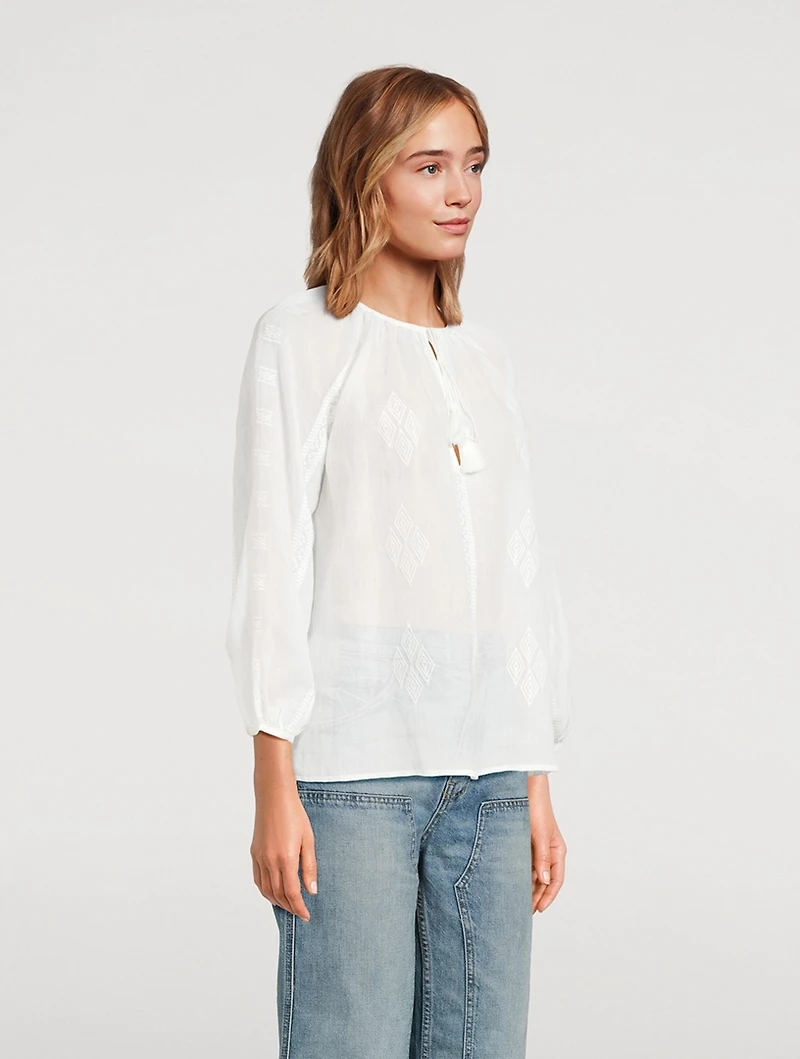 Cristo Ramie Blouse