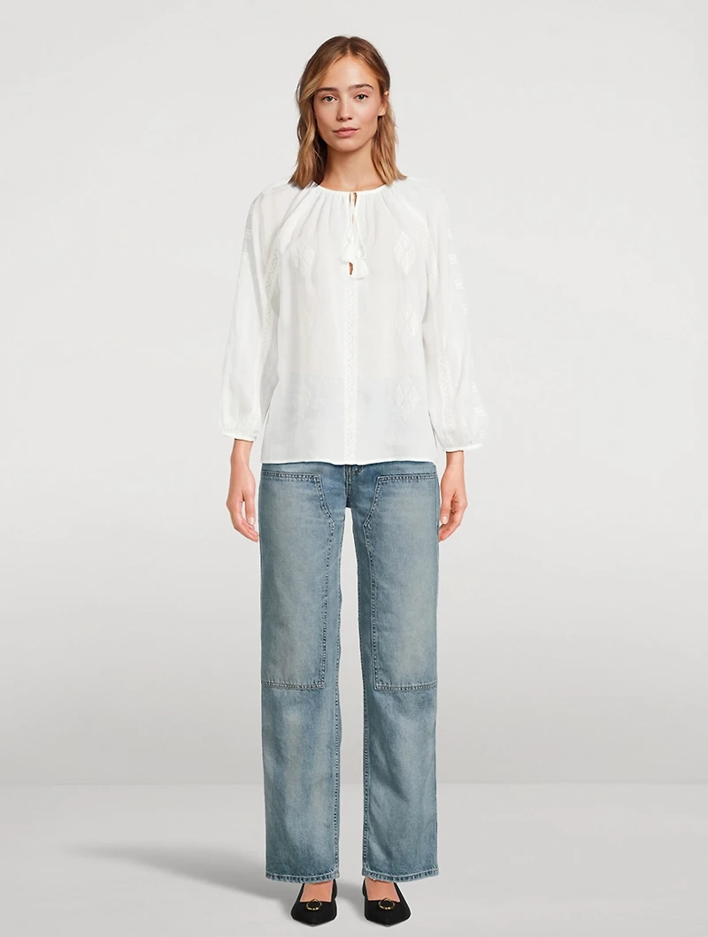 Cristo Ramie Blouse