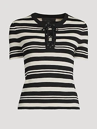 Oaklynn Silk Knit Top