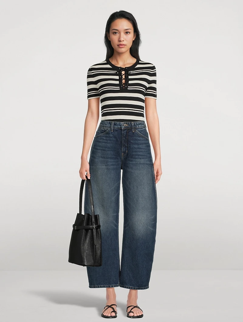 Oaklynn Silk Knit Top