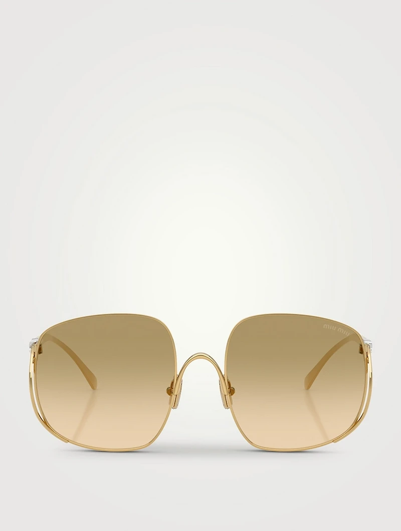 Oversized Square Sunglasses