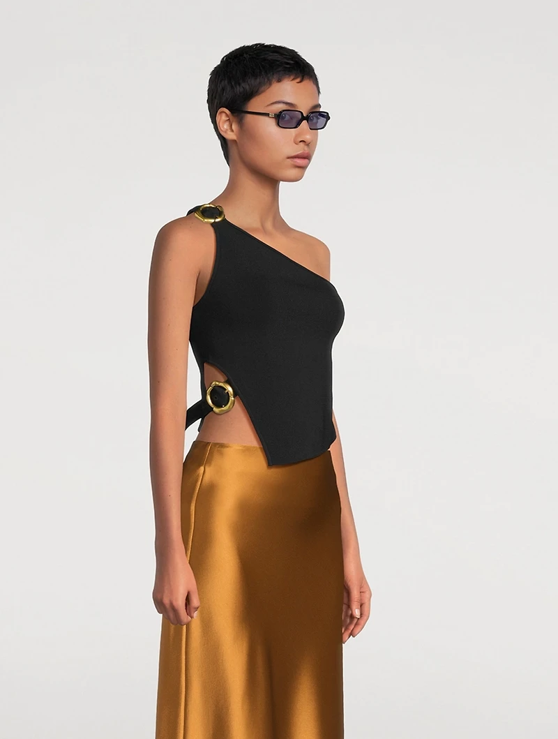 Miu Regarde Rectangular Sunglasses