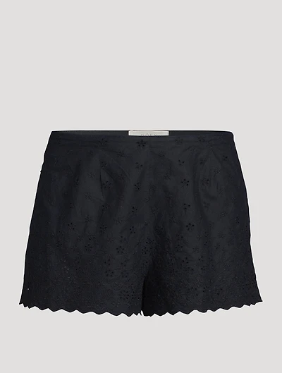 Arbre Embroidered Shorts