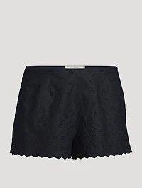 Arbre Embroidered Shorts