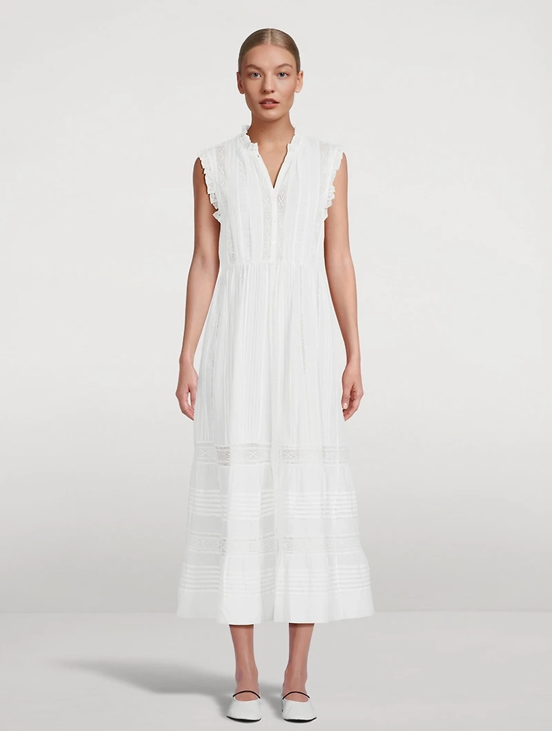Helaine Cotton Midi Dress