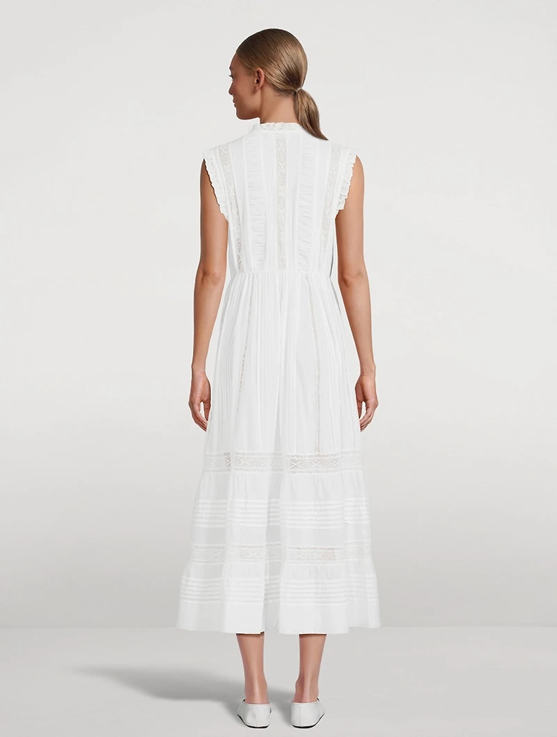 Helaine Cotton Midi Dress