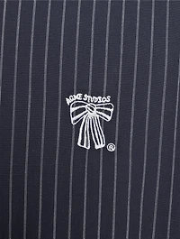Cotton Short-Sleeve Shirt Striped Print