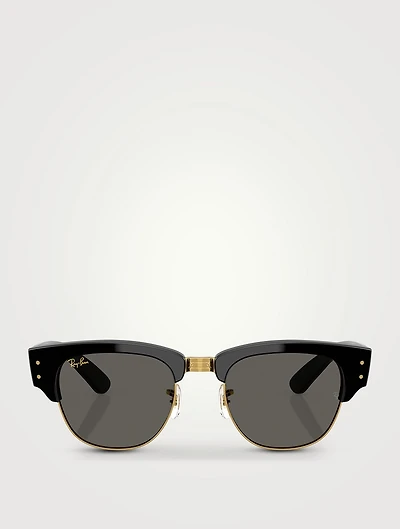 A$AP ROCKY Blacked Out Collection 0RB0316S Mega Clubmaster Square Sunglasses