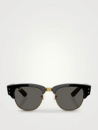A$AP ROCKY Blacked Out Collection 0RB0316S Mega Clubmaster Square Sunglasses