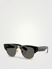 A$AP ROCKY Blacked Out Collection 0RB0316S Mega Clubmaster Square Sunglasses